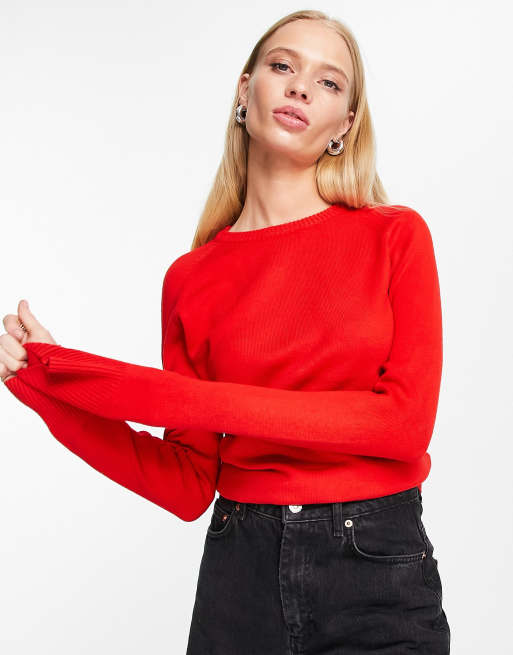 French connection red sweater best sale