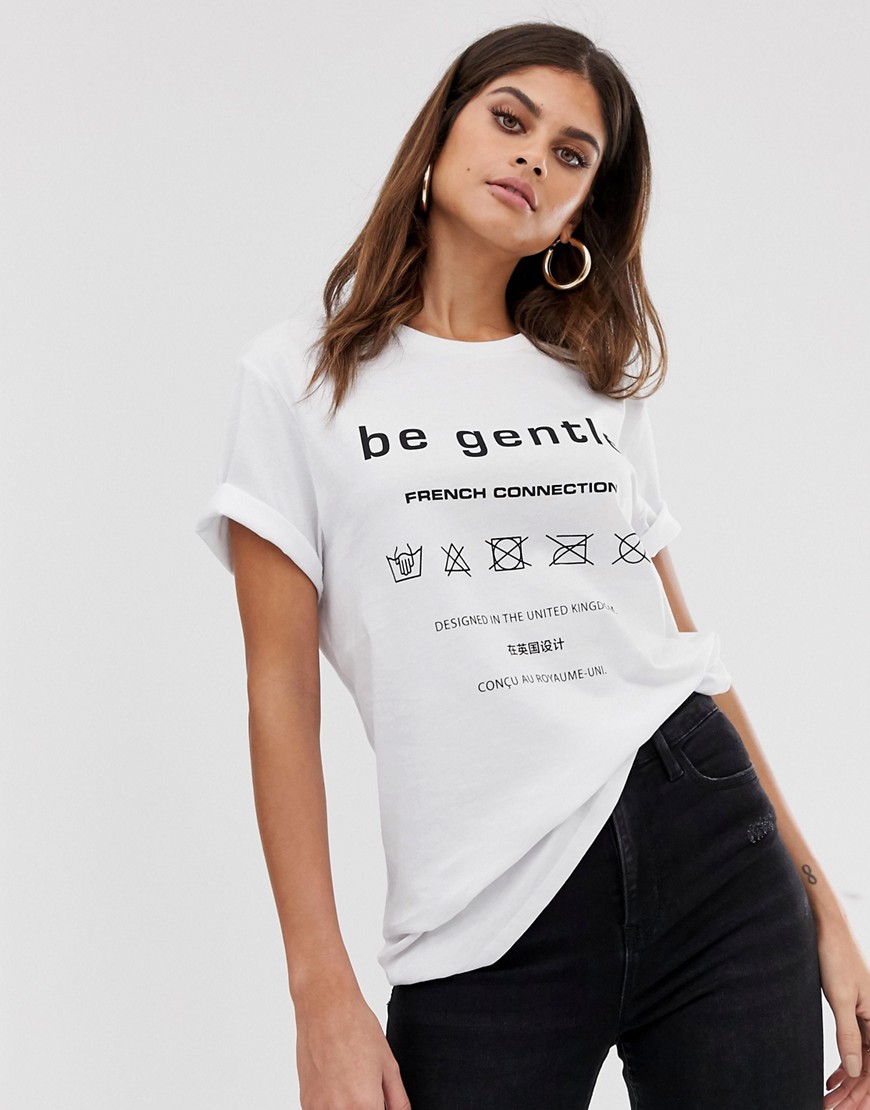 French Connection – Be gentle – T-shirt-Vit