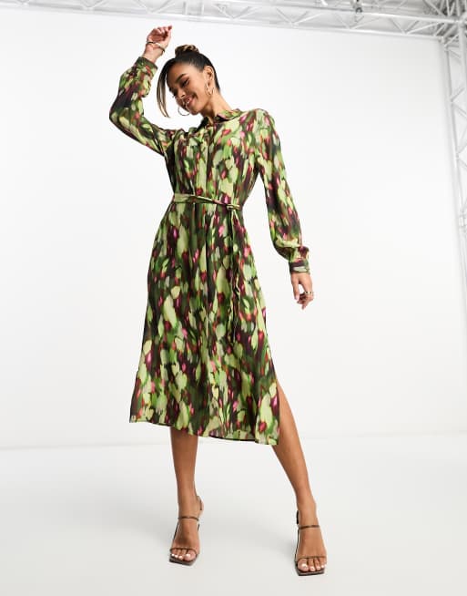 French connection midi store shirt dress