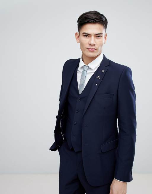 French connection navy store suit