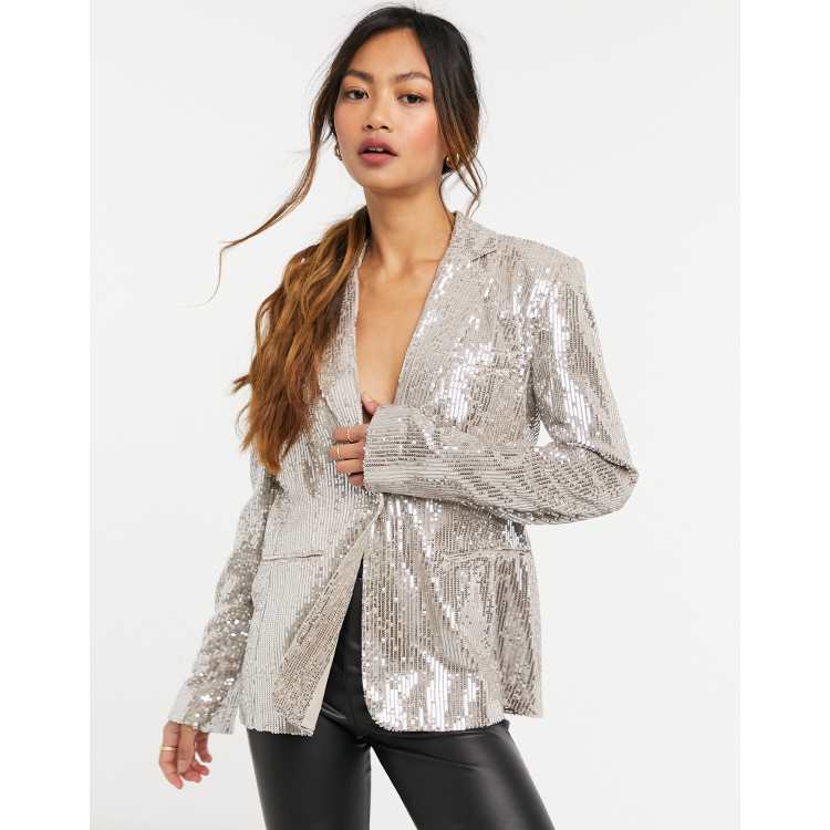 Rose gold glitter clearance jacket