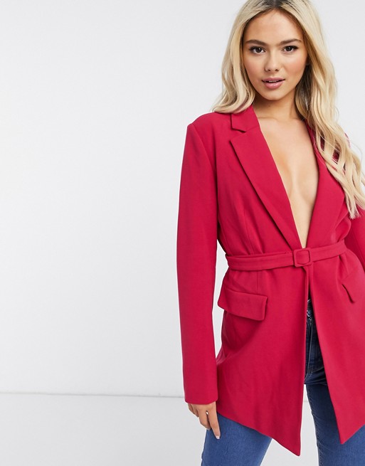 French Connection blazer in pink