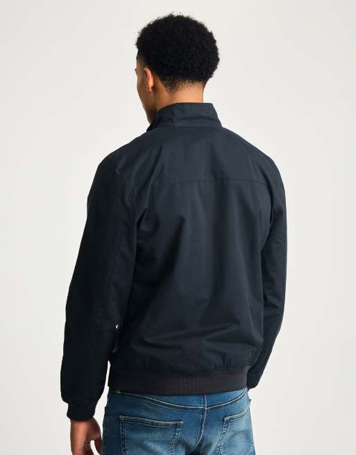 French Connection - Blouson Harrington à col cheminée - Bleu marine, 3 de 4