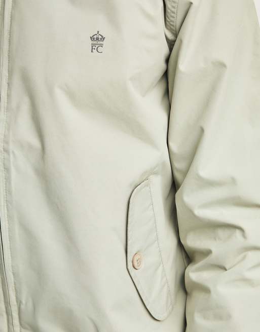 French Connection - Blouson Harrington à col cheminée - Taupe, 2 de 4