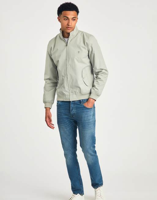 French Connection - Blouson Harrington à col cheminée - Taupe, 3 de 4