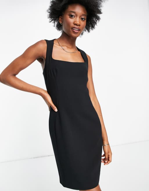 French connection black bodycon dress sale