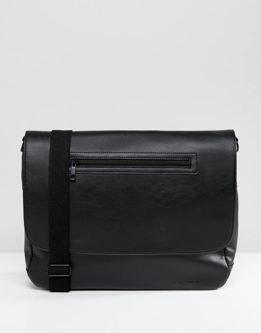 French Connection - Borsa messenger nera