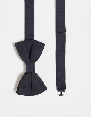 French Connection Bow Tie In Navy