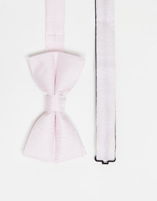 French Connection bow tie in pink | ASOS