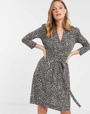 french connection leopard print dress