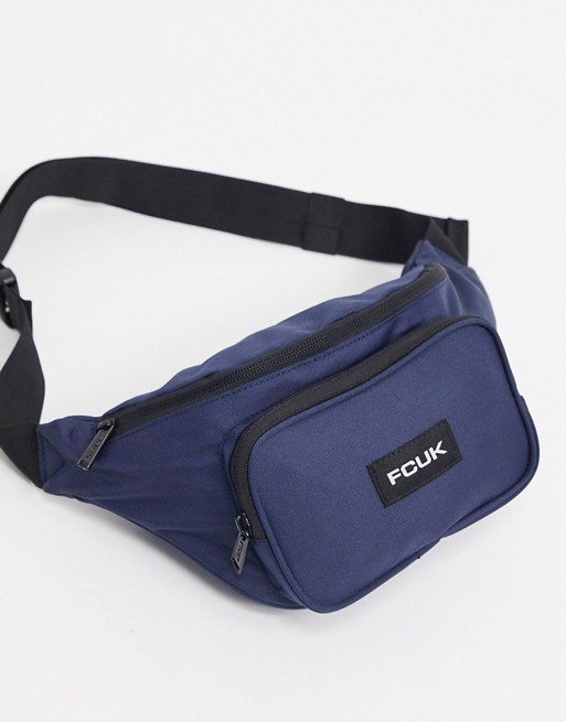 French Connection bum bag in navy