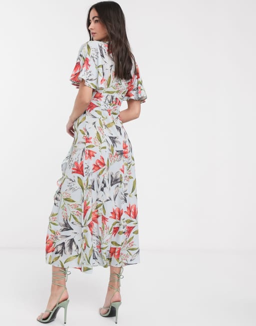 Cadencia stretch shop floral dress