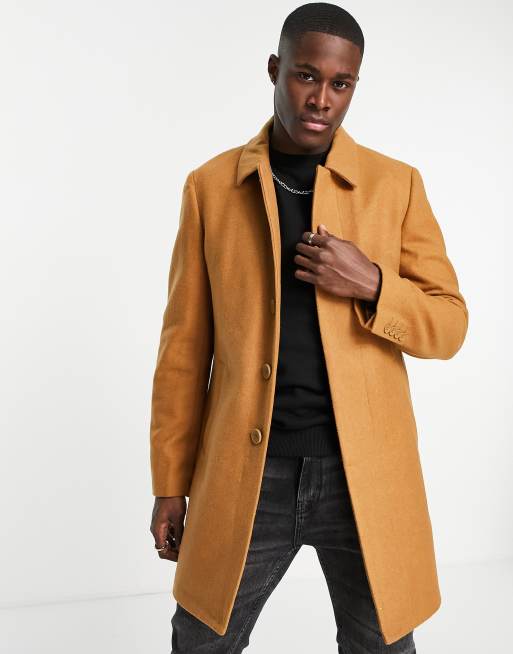 French Connection - Cappotto monopetto con colletto