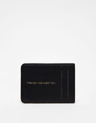 French Connection card holder in black - ASOS Price Checker