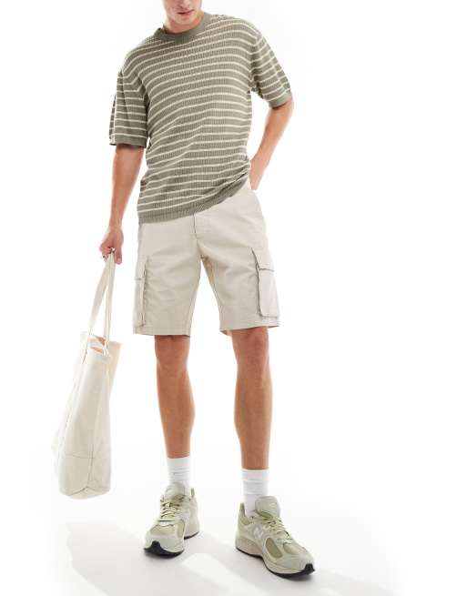 French connection cargo shorts on sale