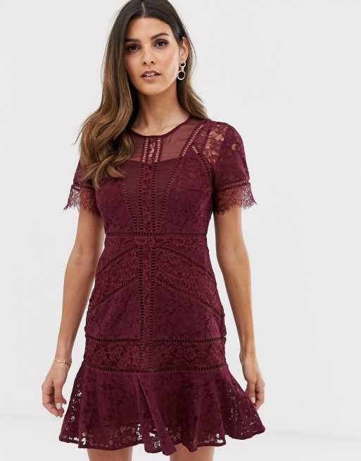 French connection 2025 chante lace dress