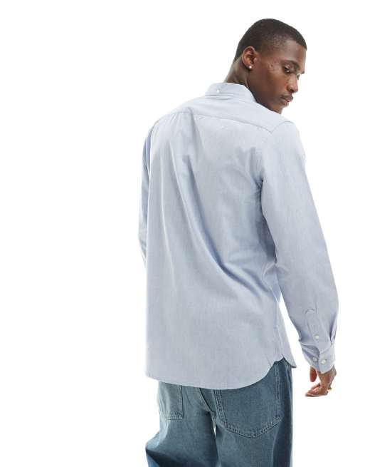 French Connection - Chemise Oxford à manches longues - Bleu ciel, 4 de 4