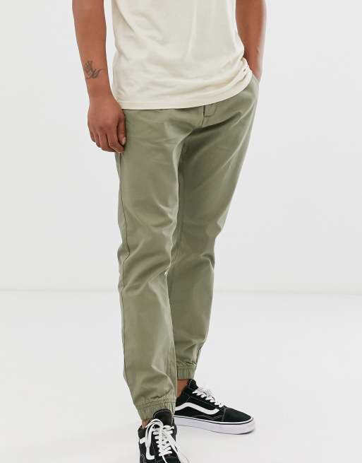 chino elastic cuff