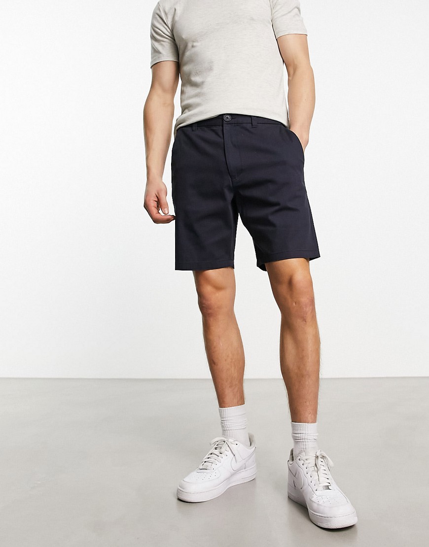 French Connection chino shorts in navy