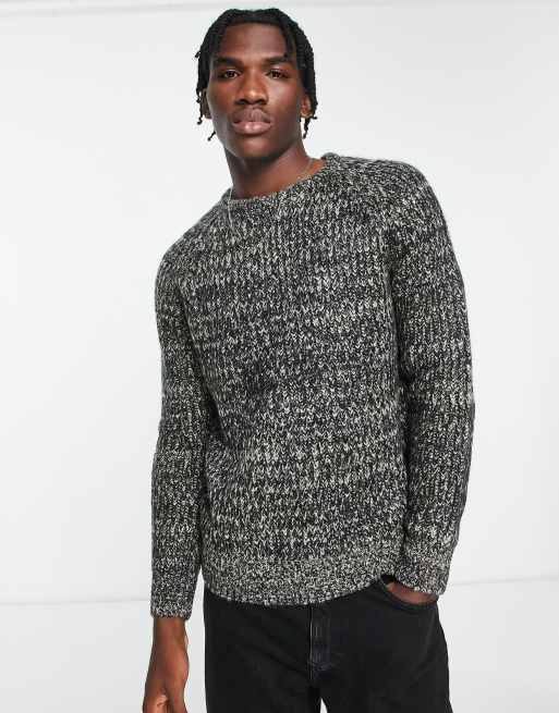 Grey hot sale twist jumper