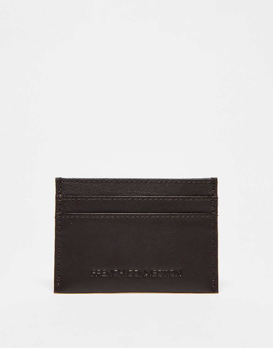 classic card holder in brown