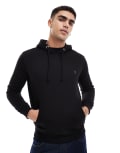 [French Connection Mens] French Connection classic hoodie in black M Black