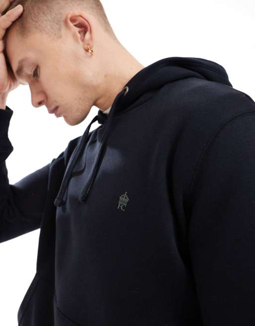 French Connection classic hoodie in navy, 2 of 4