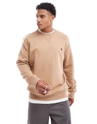 French Connection classic sweatshirt in camel-Neutral