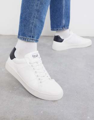 french connection white trainers