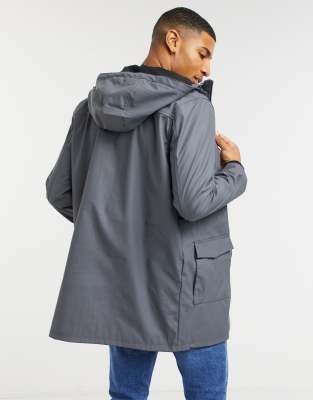 dark gray parka