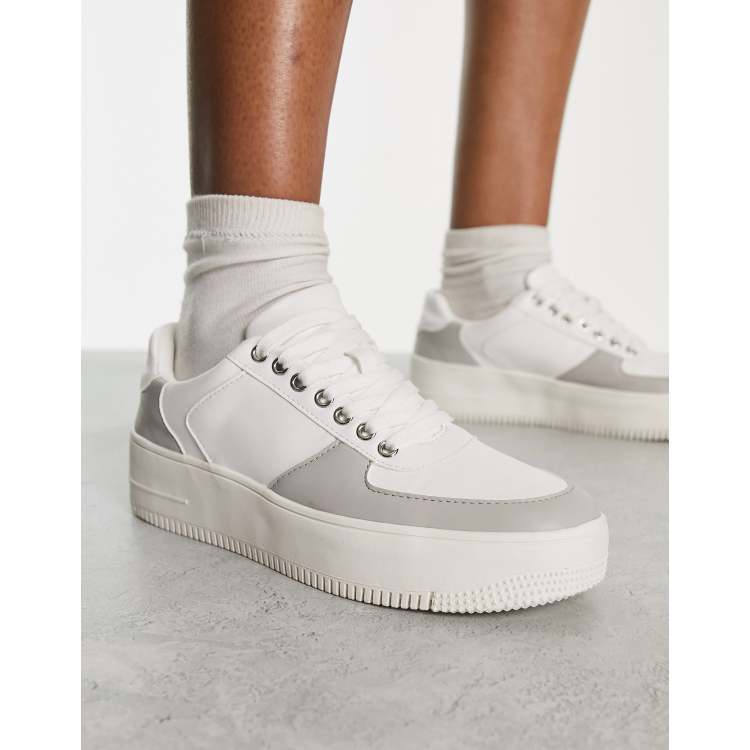 Witte nubikk lage sneakers elise blush 2025