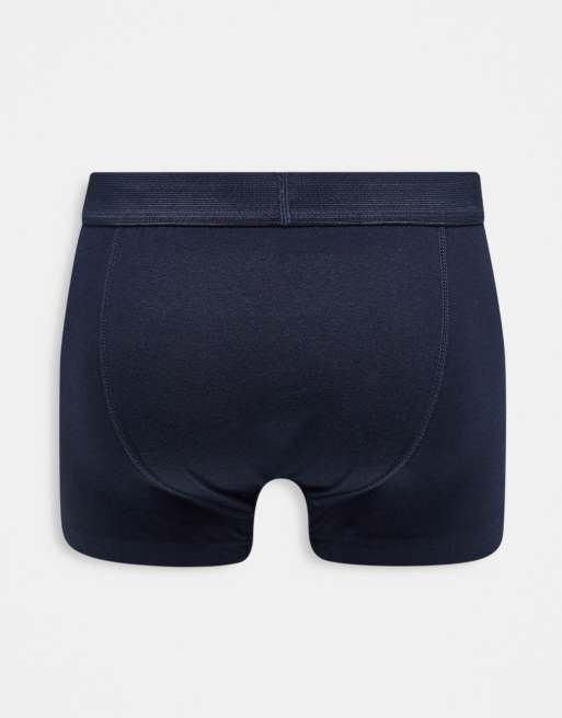 French Connection - Confezione da 3 boxer blu e blu navy, 2 di 4