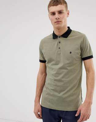 French Connection contrast collar polo | ASOS