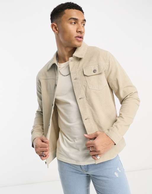 French Connection – Cordjacke in Steinbeige