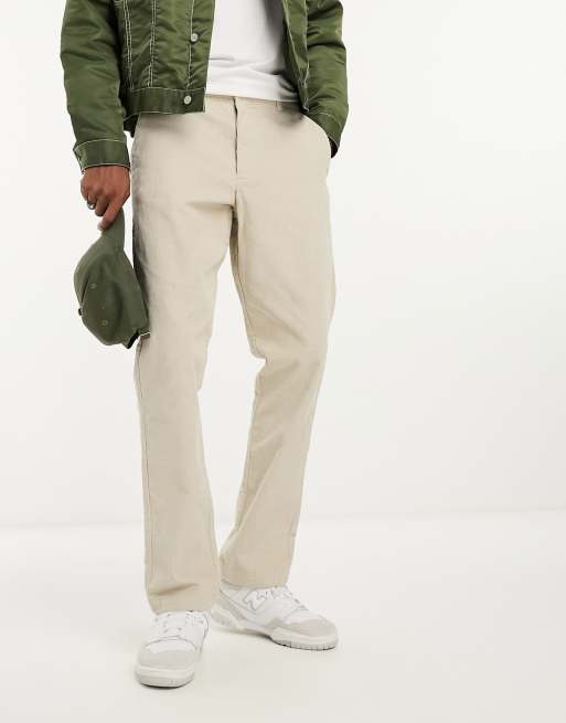French Connection - Corduroy broek in stone