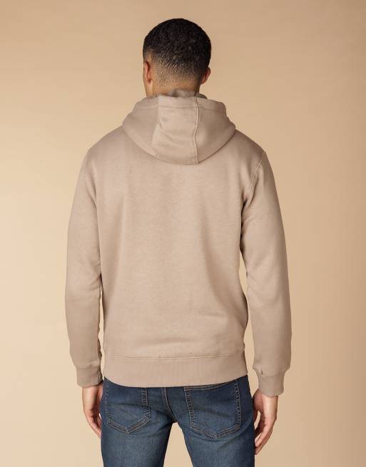 French Connection Cotton blend hoody in beige, 2 of 4
