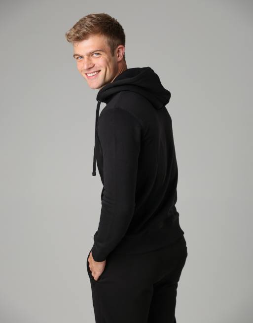French Connection Cotton blend hoody in black, 2 of 4