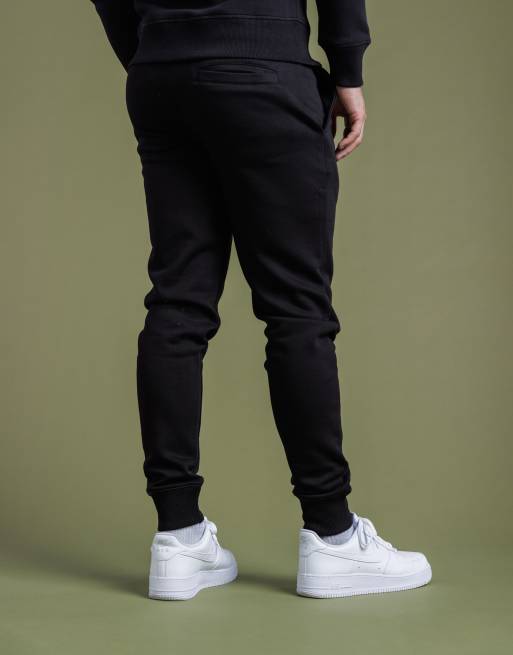 French Connection Cotton blend joggers in black, 2 of 4