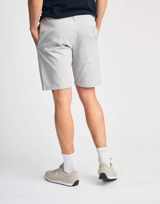 French Connection Cotton chino shorts in light grey, 2 of 4