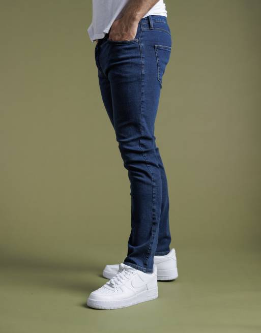 French Connection Cotton slim fit stretch denim jeans in dark blue, 2 of 4