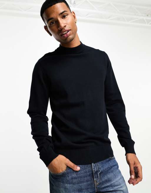 Cotton roll hotsell neck sweaters