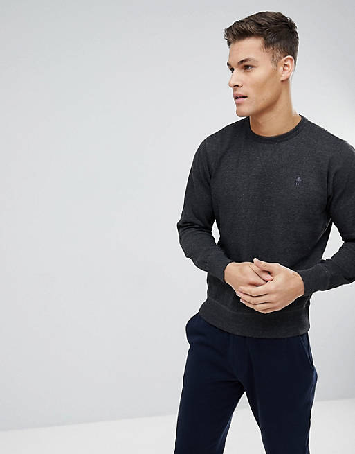 French Connection Crew Neck Logo Sweater | ASOS