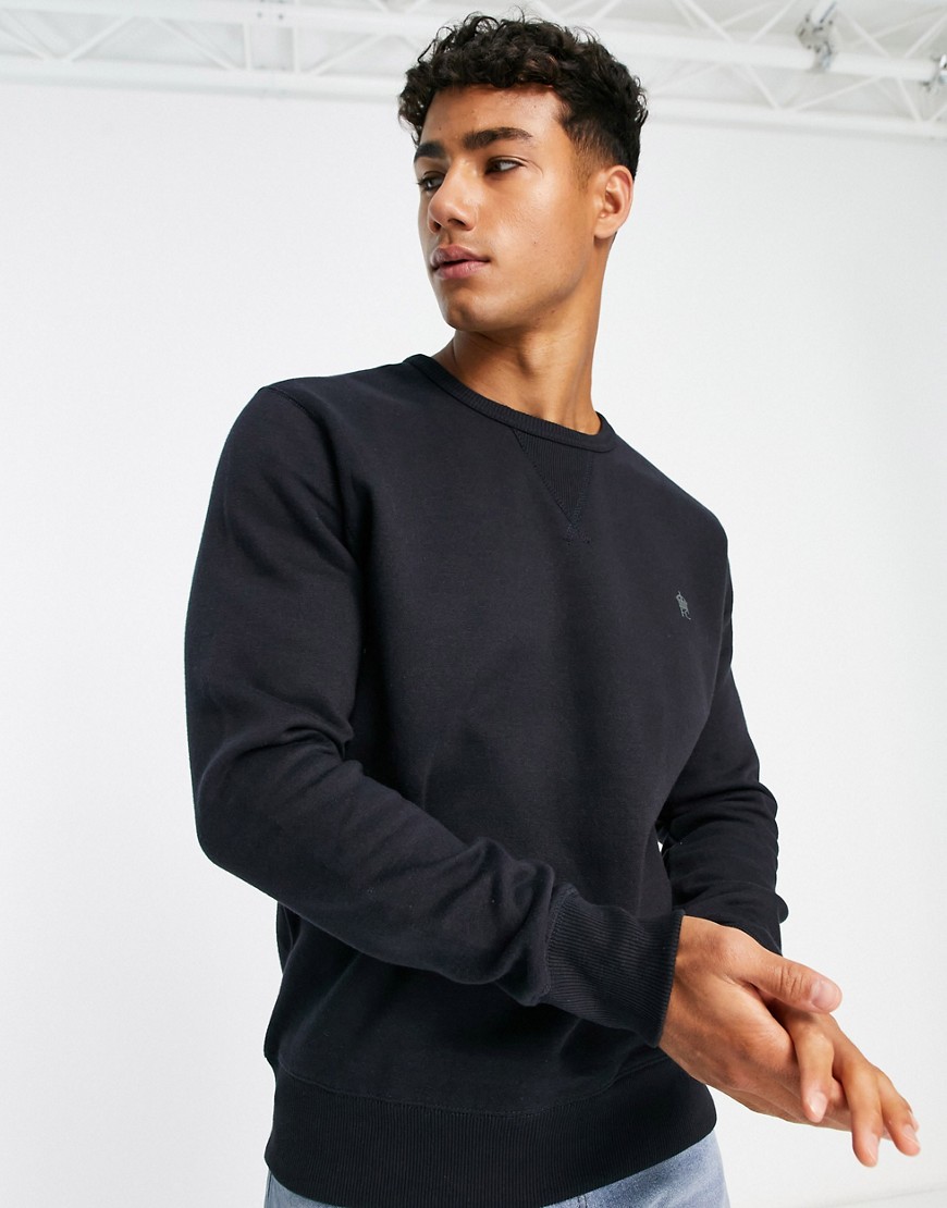 French Connection Neck Sweatshirt In In Black | ModeSens