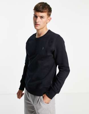 French Connection French Connection crew neck sweatshirt in navy