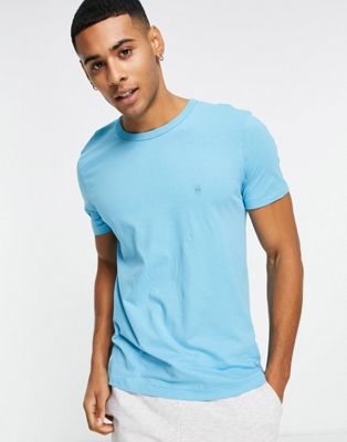French Connection crew neck t-shirt in aqua blue