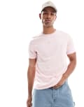 [French Connection Mens] French Connection crew neck t-shirt in pink L Pink