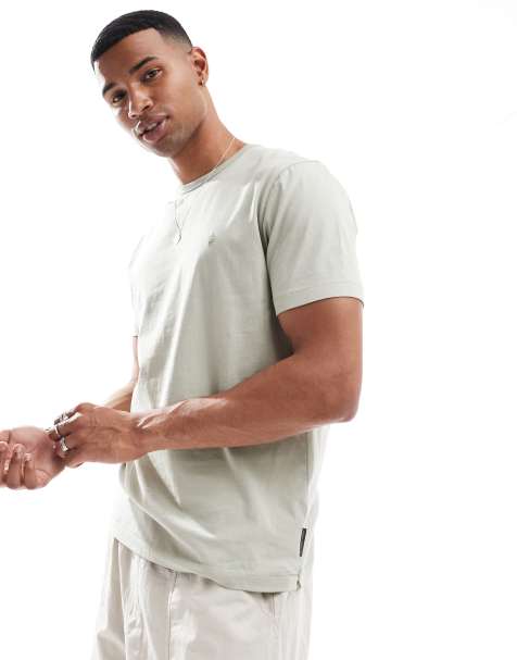 French Connection crew neck t-shirt in sage - view 1