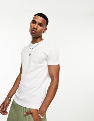 French Connection Mens French Connection crew neck t-shirt in white