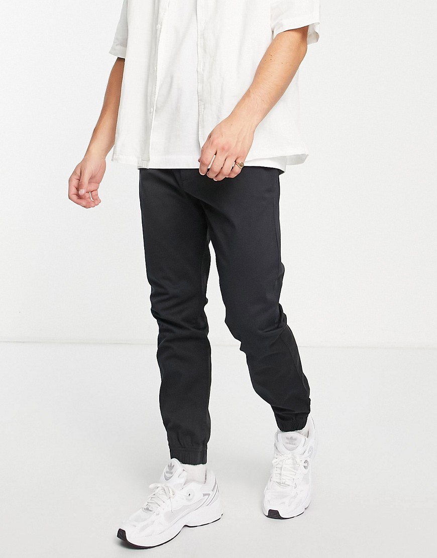French Connection Cuffed Formal Pants In Black In Gray