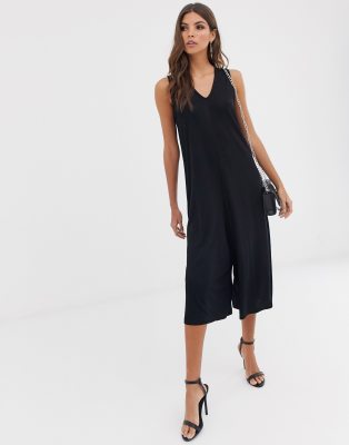 French Connection culotte jumpsuit-Black